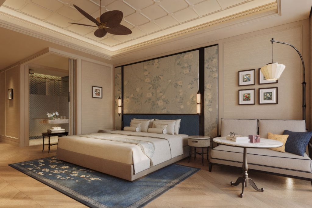 nhà mẫu Ocean View Suite The Indochine at Meliã Hồ Tràm