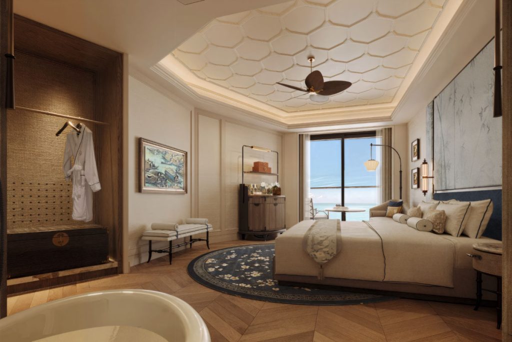 nhà mẫu Ocean Family Suite The Indochine at Meliã Hồ Tràm