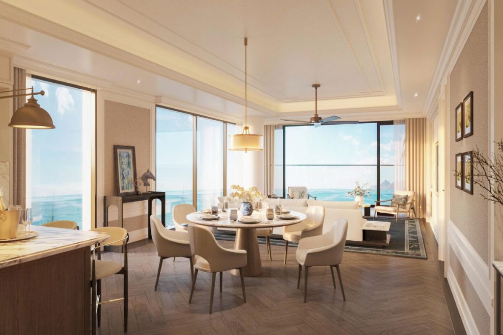 nhà mẫu the indochine residences 3PN