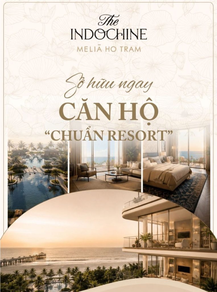 tổng quan dự án The Indochine at Meliã Hồ Tràm